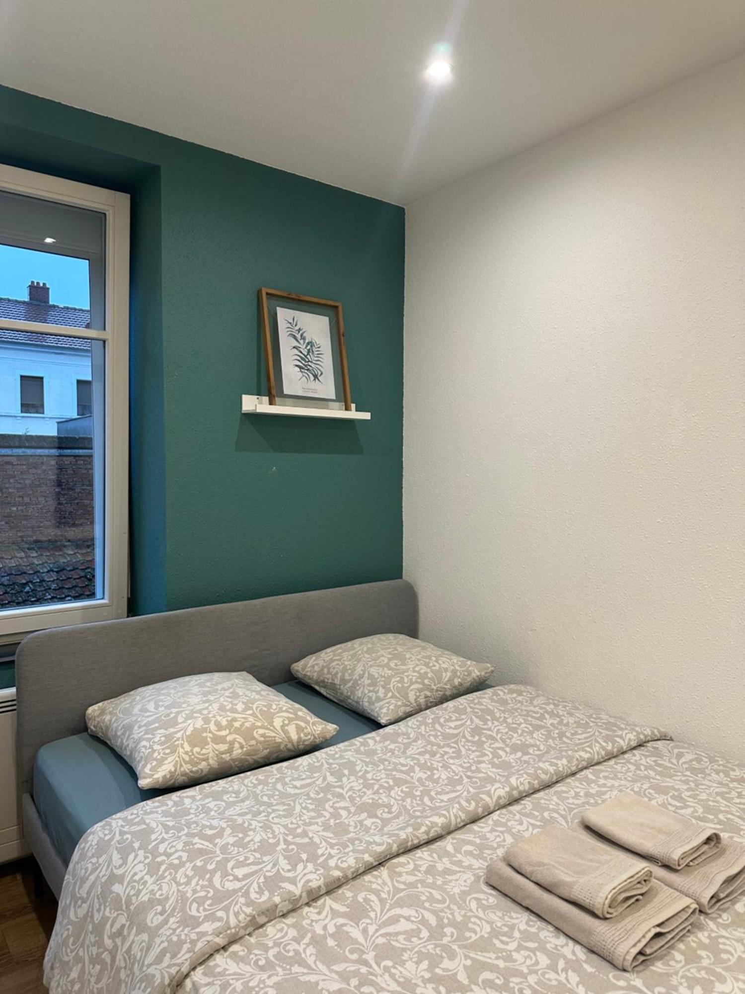 # Le 2 # Tres Beau T3 1Er Etage Tout Confort, Neuf, Mulhouse Centre Zewnętrze zdjęcie